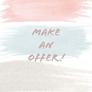 I love offers! 💗